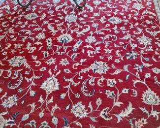 Red Persian Area Rug 9' x 13'