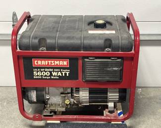 Craftsman 5600 W GenTek Generator- Gas Powered 