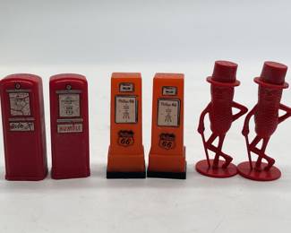 Three Pairs of Vintage Salt and Pepper Shakers 