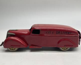 Wyandotte City Delivery Vintage Pressed Steel Toy