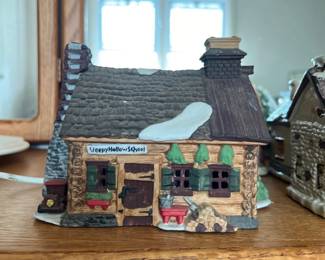 Dept 56 Heritage Collection New England Village Sleepy Hollow School 