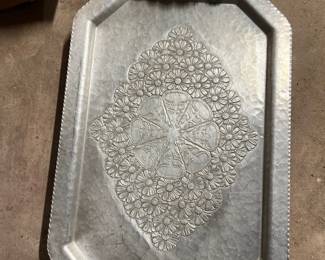 Silver Serving Tray 