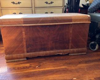 cedar blanket or storage chest 