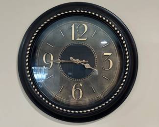 oversized retro wall clock 