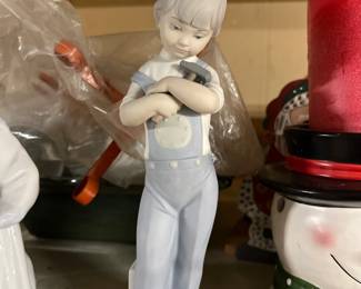 Vintage Lladro Mechanic Boy with Hammer Figurine #4897