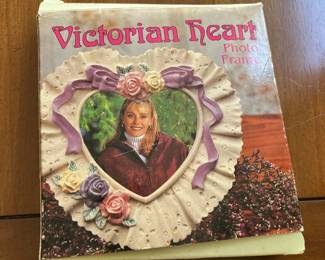 Victorian Heart photo frame 