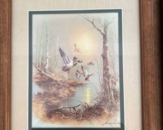 Andres Orpinas Duck Print set of 2