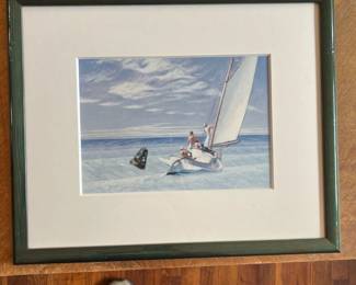 Hopper Painting Art Ground Swell 
