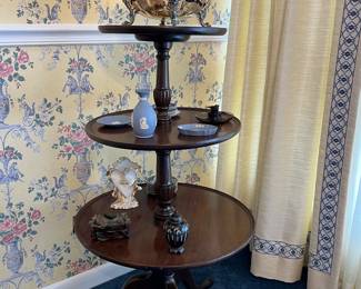 Antique 3 Tier Side Table~$95.00
