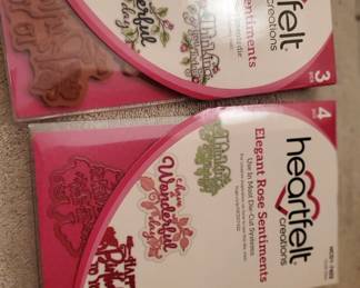 HEARTFELT CREATIONS & ARCHIVAL INK PADS AND OTHER BRANDS