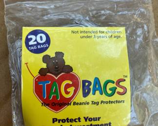 ty Tag Protectors. 10 bags available 