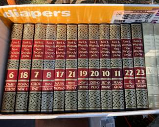 Funk and Wagnalls Set.  26 pieces