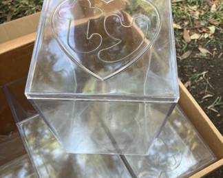 ty Plastic Display Box. 10 available. 