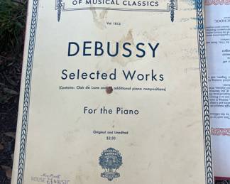 Vintage Sheet Music
