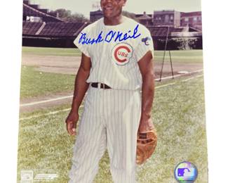 Buck Oneil autograph