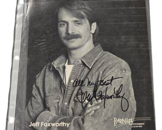 Jeff Foxworthy Autograph