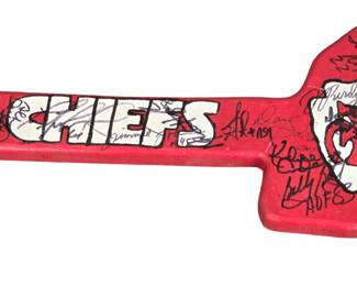 Chief Autographed Wooden tomahawk 