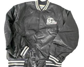Marcus Allen Autographed Chalkline jacket