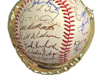 Various A's and Royals players