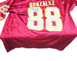 Autographed Tony Gonzalez 3x Jersey