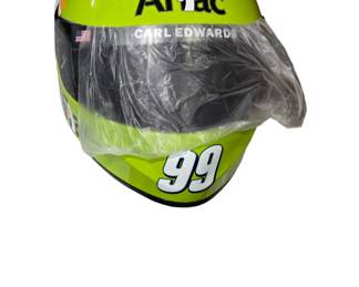 Carl Edwards Aflac helmet