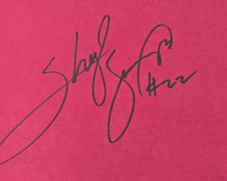 Autographed Sheryl Swoopes Book