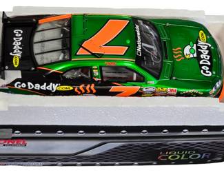 Danica Patrick Autographed Go Daddy diecast car 1:24 scale