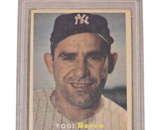 1957 Graded 5 Topps Yogi Berra #2