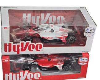 Hyvee Indy car displays