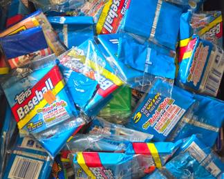 We have thousands of baseball cards and many are sealed