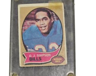 O.J. Simpon card