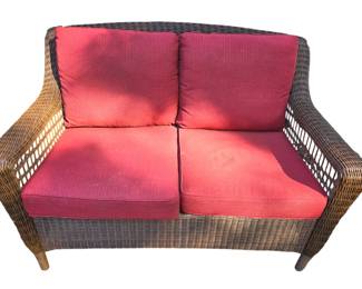 Wicker Love seat