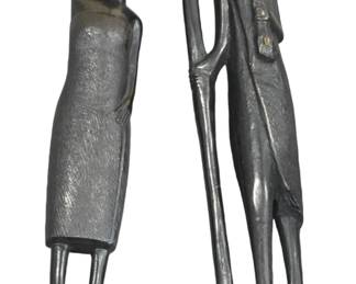 African hand-carved figurines