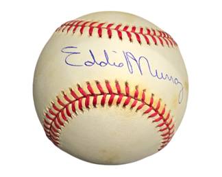 Eddie Murray Autographed baseball
