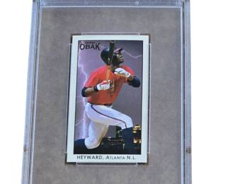 2010 Tristar Obak Mini #N3 Jason Heyward Gem MT 10 LTD 199 