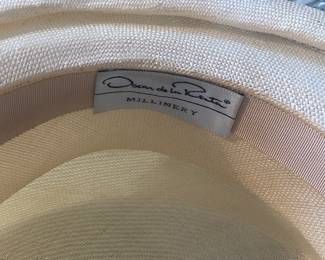 Oscar De La Renta Hat