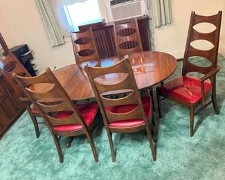 416 Vintage Walnut Drop Leaf Dining Table Expandedmin