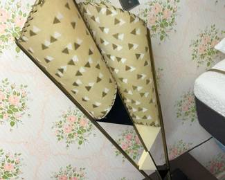 416 Vintage Geometric Sculptural Lampmin