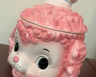 416 Vintage Lefton ESD Poodle Chef Cookie Jarmin