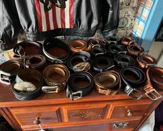 Lots of belts