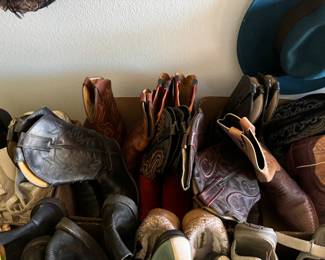 Woman’s cowboy boots