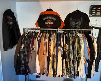 Men’s clothing includes Tommy Bahama and western wear