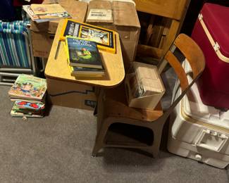 Tons of school desk