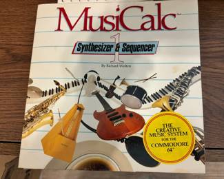 MusiCalc Commodore 64 software 