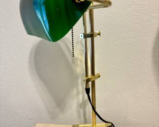 Banker’s lamp 