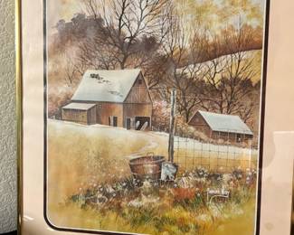 George Nidry barn art 