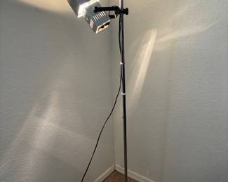 Chrome Adjustable Floor Lamp 