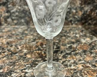 Sherry glass, part of a large set