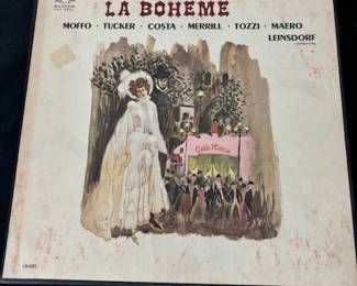 Puccini La Boheme album