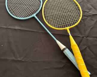 Badminton rackets 